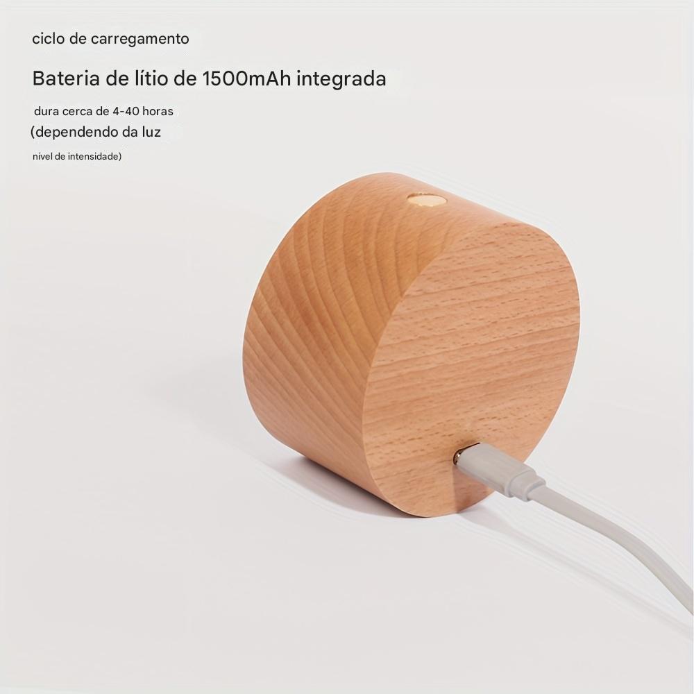 Arandela de parede LED moderna com dimmer + 1 ano de garantia