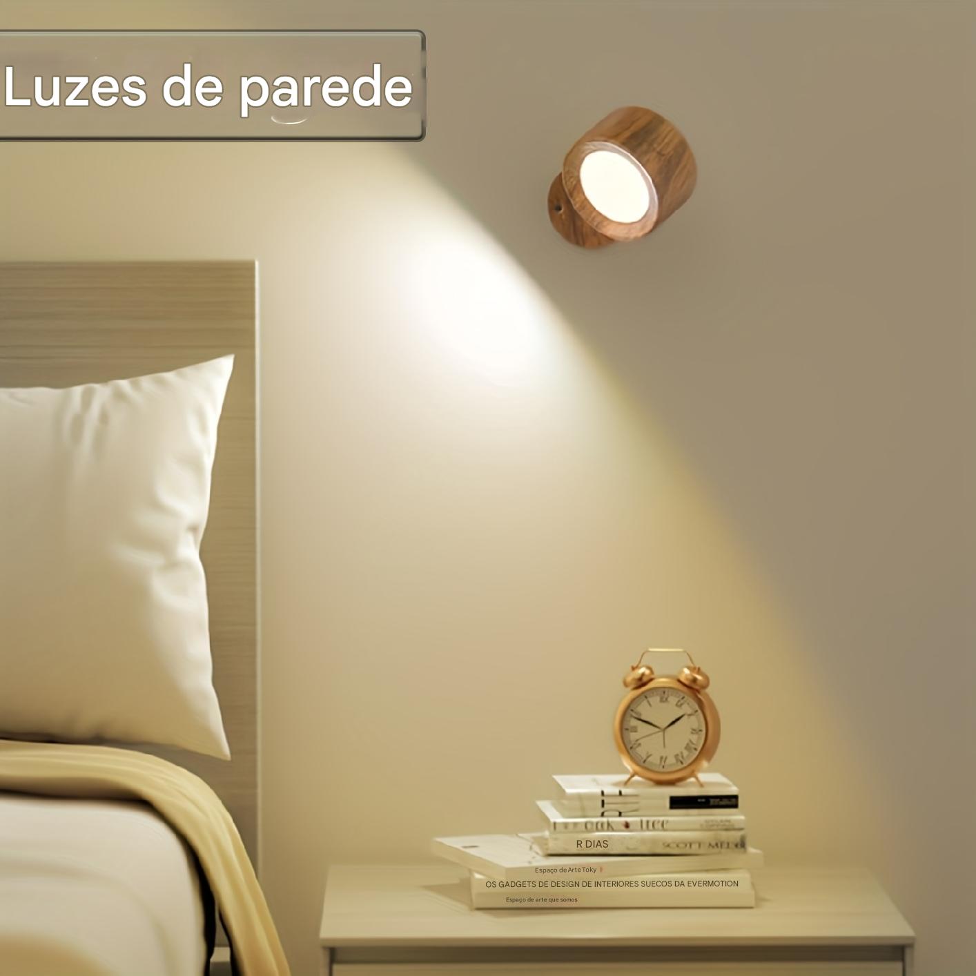 Luzes de Parede LED com Controle Remoto + 1 Ano de Garantia