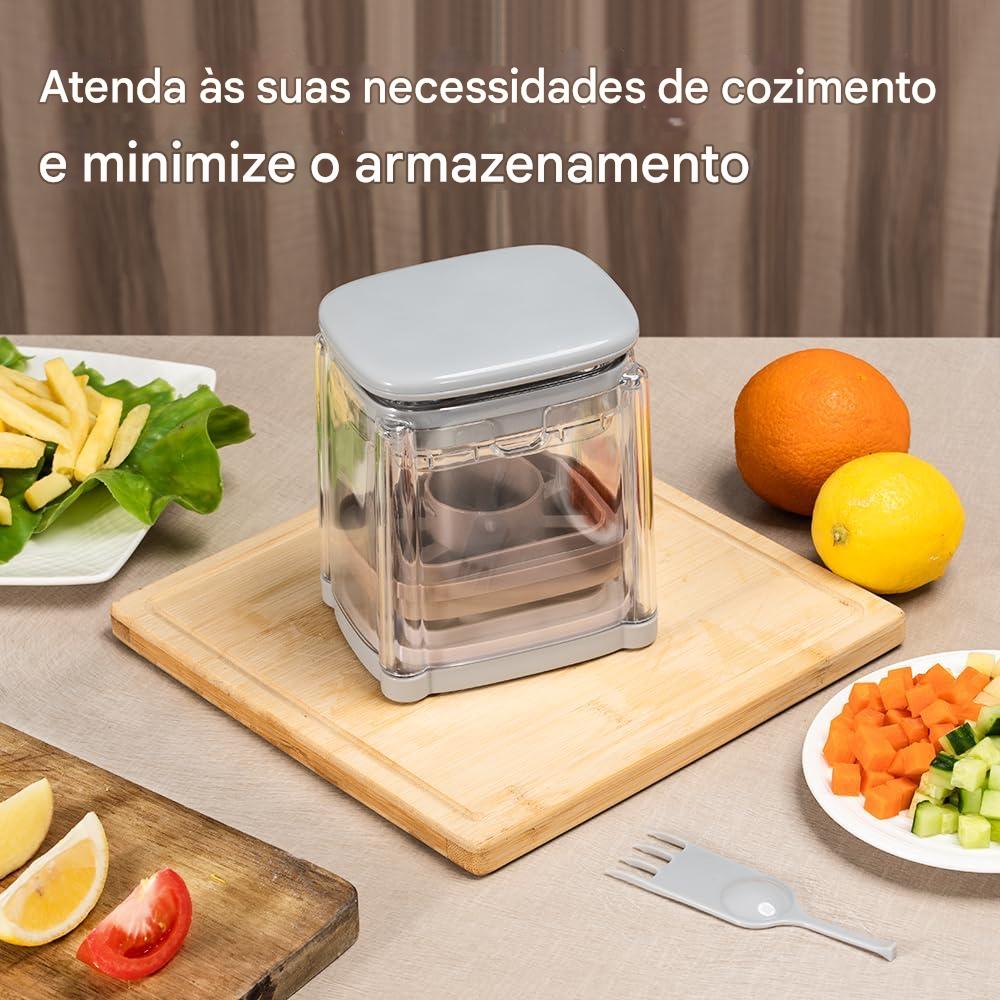 Cortador de batata frita 3 em 1