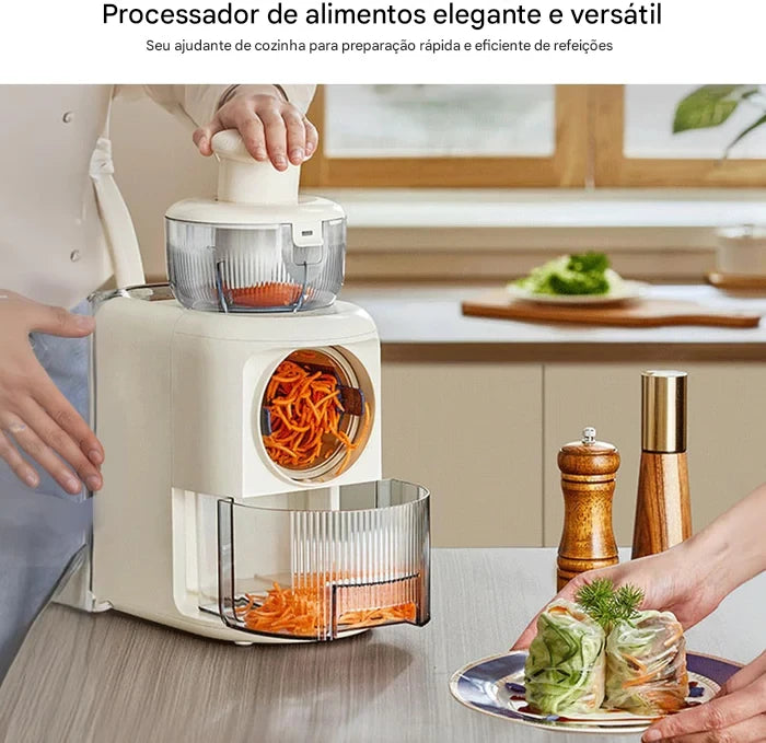 Ralador de Queijo Elétrico SIFENE e Fazedor de Salada