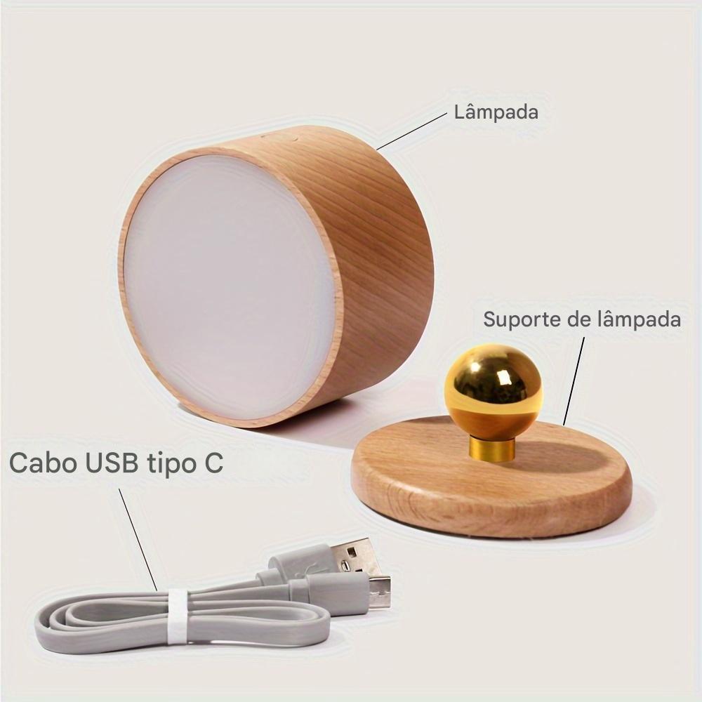 Arandela de parede LED moderna com dimmer + 1 ano de garantia