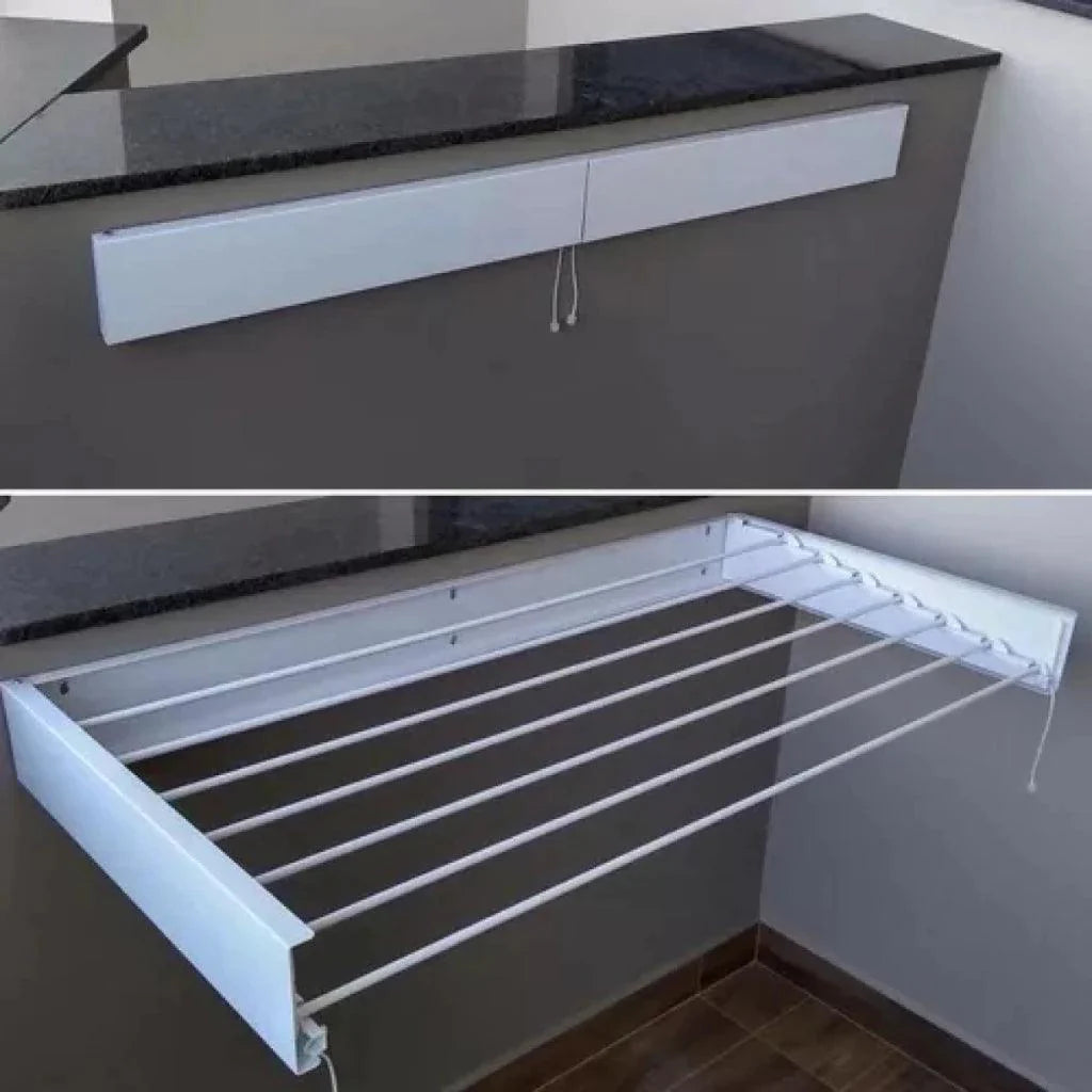 Varal Invisível Ratrátil + Brinde