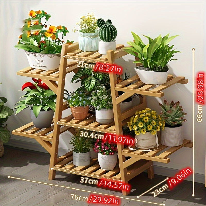 Suporte de flores para varanda, armazenamento interno, suculentas, trepadeiras, suporte para plantas, suporte para plantadores, suporte moderno para sala de estar, suporte de piso de vários níveis