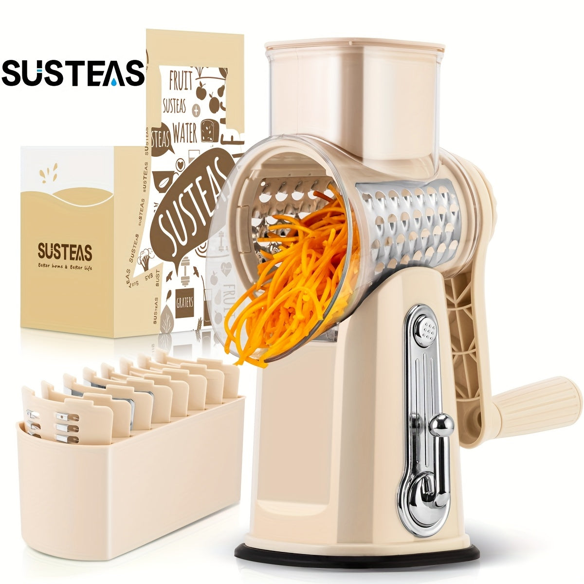 Raspador de Queijo Rotativo / SUSTEAS