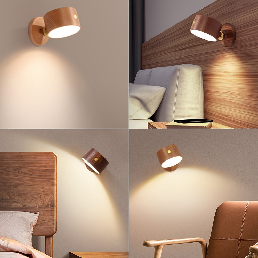 Arandela de parede LED moderna com dimmer + 1 ano de garantia