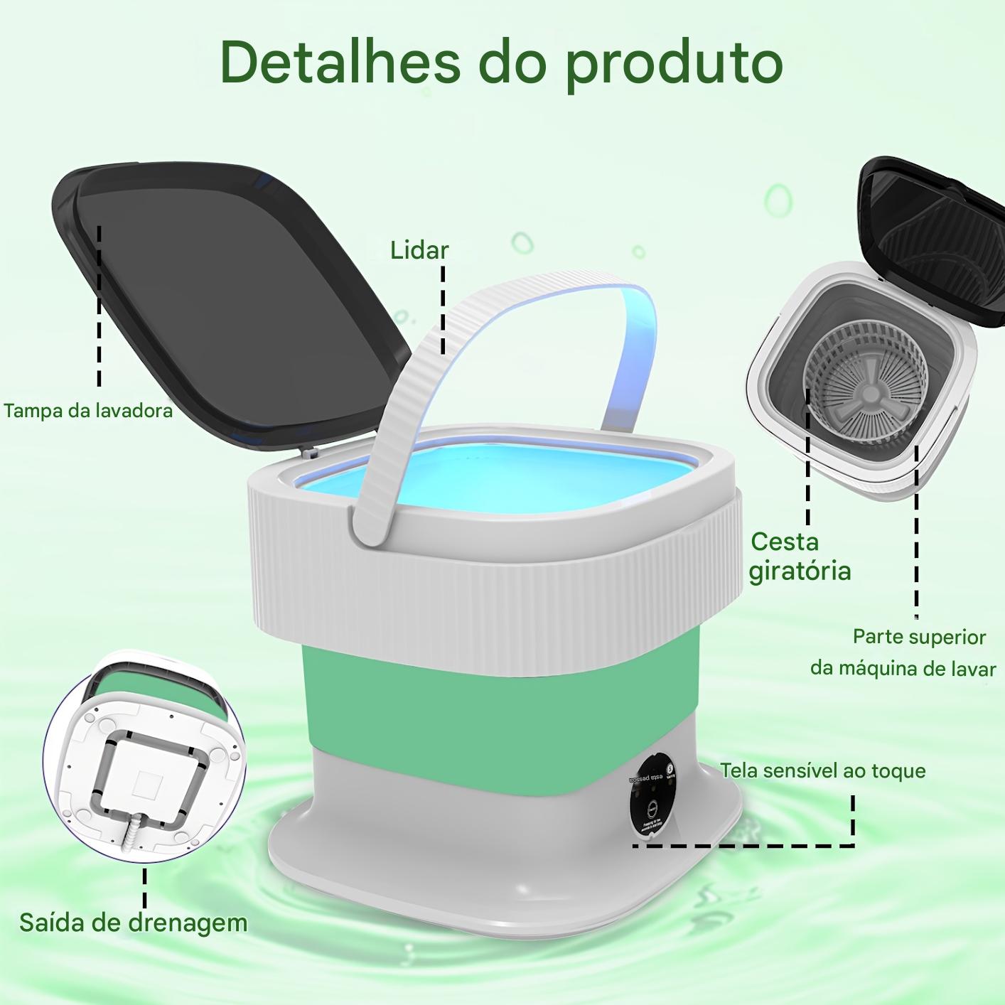 Máquina de Lavar Portátil